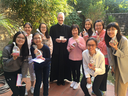 2019-2020<br>The Apostleship of Prayer Ex-co paid a visit to the Opus Dei Kam Him Centre on 24/12/2019. We had a wonderful time learning about the true meaning of Christmas through mediation and confession.