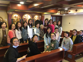 The Apostleship of Prayer organized a visit to the Opus Dei Whampoa Centre on 22/1/2020. We learnt a meaningful lesson about storing up riches in heaven.