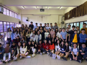 On Christmas Eve 2019, The Curia gathered at Wah Yan College for carolling.<br>Apart from playing games, we sang Christmas carols spreading joy and love to celebrate the birth of Jesus.